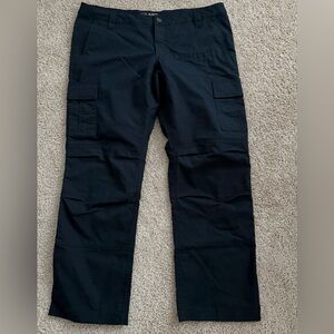 LA Police Gear Core Cargo Tactical Pants Navy Size 16 Short Utility Work Pants